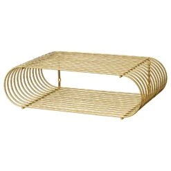 AYTM Curva Shelf, Gold -Meubelwinkel aytm curva shelf 11
