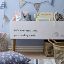 Bloomingville Boekenplank Browser Box 90 X 50 X 30 Cm, Wit -Meubelwinkel bloomingville boekenplank browser box 90 x 50 x 30 cm wit 6