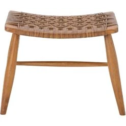 Bloomingville Chester Kruk Leer 50x34 Cm, Bruin