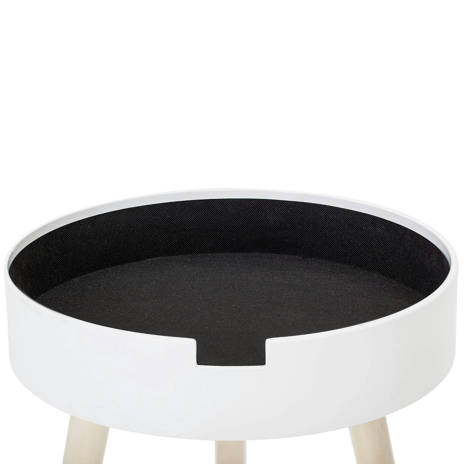 Bloomingville Sideboard H47cm Ø38cm, White 7 Bloomingville Sideboard H47cm Ø38cm, White - Afbeelding 5