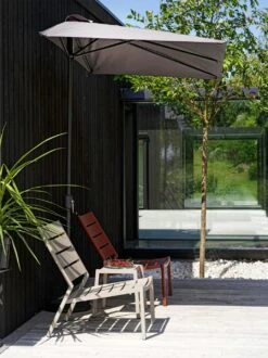 Brafab Cambre Parasol 250x130 Cm, Antraciet -Meubelwinkel brafab cambre parasol 250x130 cm antraciet 3