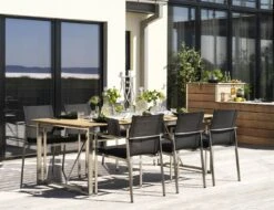 Brafab Gotland Stackable Chair, Stainless/Black 10 Brafab Gotland Stackable Chair, Stainless/Black -Meubelwinkel brafab gotland stackable chair stainless black 7