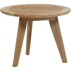 Brafab Kastos Salontafel Teak, D60 H45 Cm