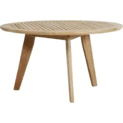 Brafab Kastos Salontafel Teak, D90 H50 Cm