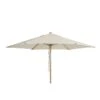 Brafab Reggio Parasol Ø300 Cm, Natuur -Meubelwinkel brafab reggio wooden parasol 3m 1