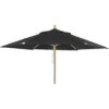 Brafab Reggio Parasol Ø300 Cm, Zwart