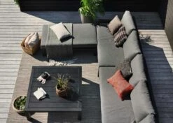 Brafab Stettler Modulaire Bank Eindstuk Links, Zwart/Grijs -Meubelwinkel brafab stettler modulaire bank eindstuk links zwart grijs 4