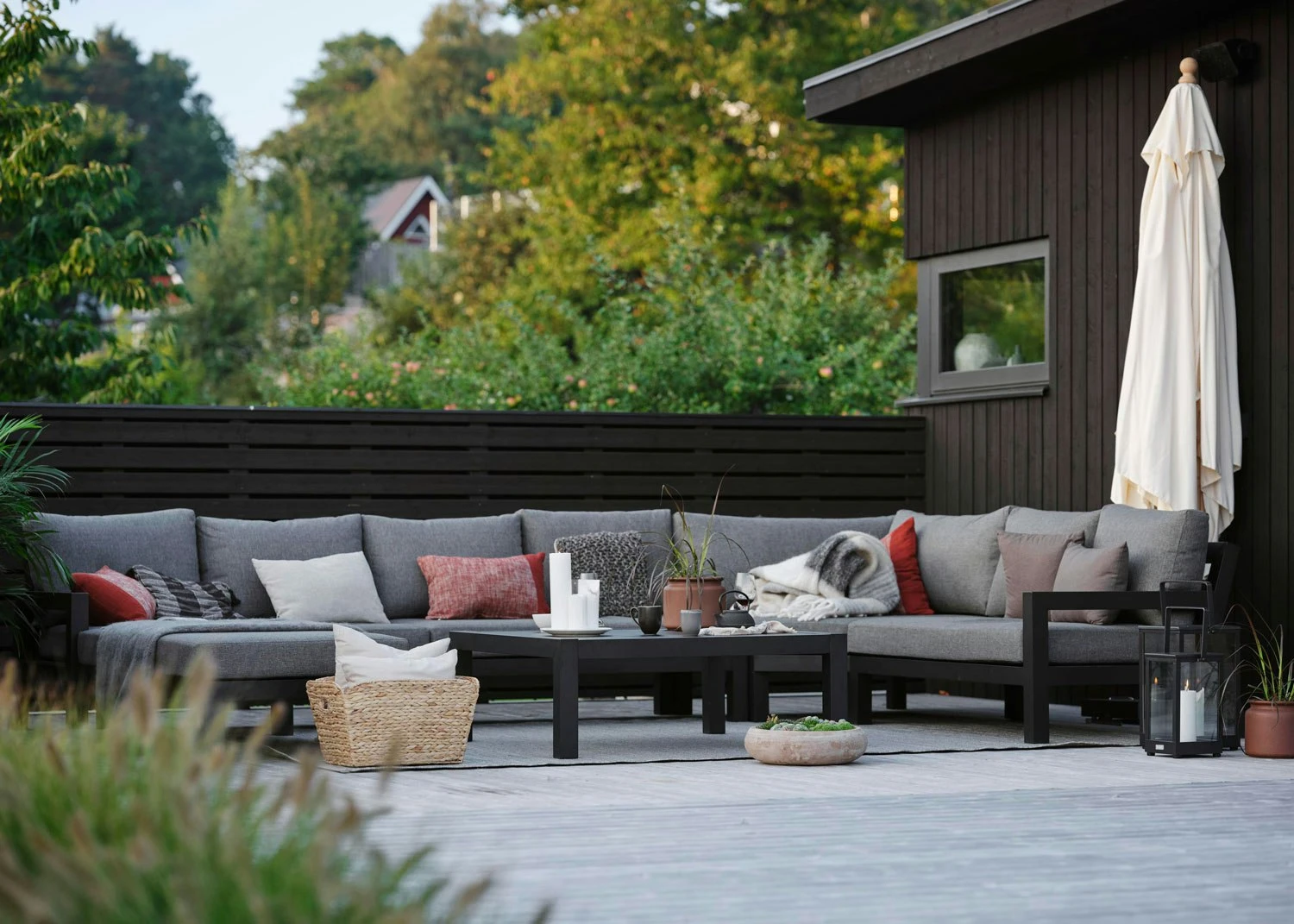 Brafab Stettler Modulaire Bank Eindstuk Rechts, Zwart/Grijs 6 Brafab Stettler Modulaire Bank Eindstuk Rechts, Zwart/Grijs - Afbeelding 4