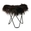 Flying Goose Iceland Stool, Wild Black/Black 2 Flying Goose Iceland Stool, Wild Black/Black -Meubelwinkel cuero flying goose iceland stool wild black 4