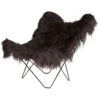 Iceland Mariposa BF Chair, Wild Black/Black 1 Iceland Mariposa BF Chair, Wild Black/Black -Meubelwinkel cuero iceland mariposa butterfly chair black 3