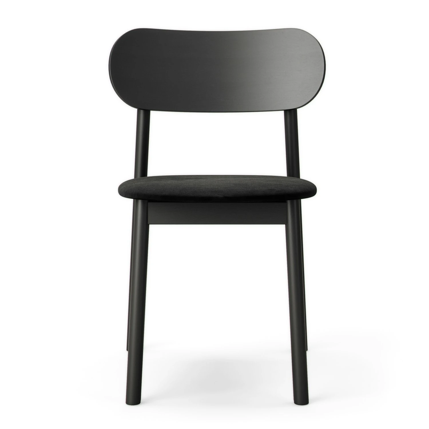 Elephant Stoel, Zwart/Zwart Velvet 3 Elephant Stoel, Zwart/Zwart Velvet