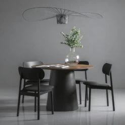 Elephant Stoel, Zwart/Zwart Velvet 13 Elephant Stoel, Zwart/Zwart Velvet -Meubelwinkel decotique elephant chair 45