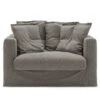 Le Grand Air Loveseat Linen, Smokey Granite 1 Le Grand Air Loveseat Linen, Smokey Granite -Meubelwinkel decotique le grand air loveseat linen 13