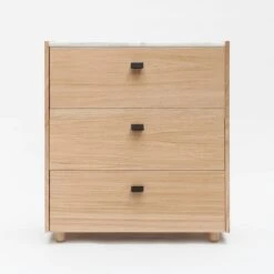 Loft Byrå TE3, Ek/Grön Marmor -Meubelwinkel decotique loft chest of drawers te3 oak 19