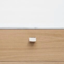 Loft Byrå TE3, Ek/Vit Marmor -Meubelwinkel decotique loft chest of drawers te3 oak 20 1