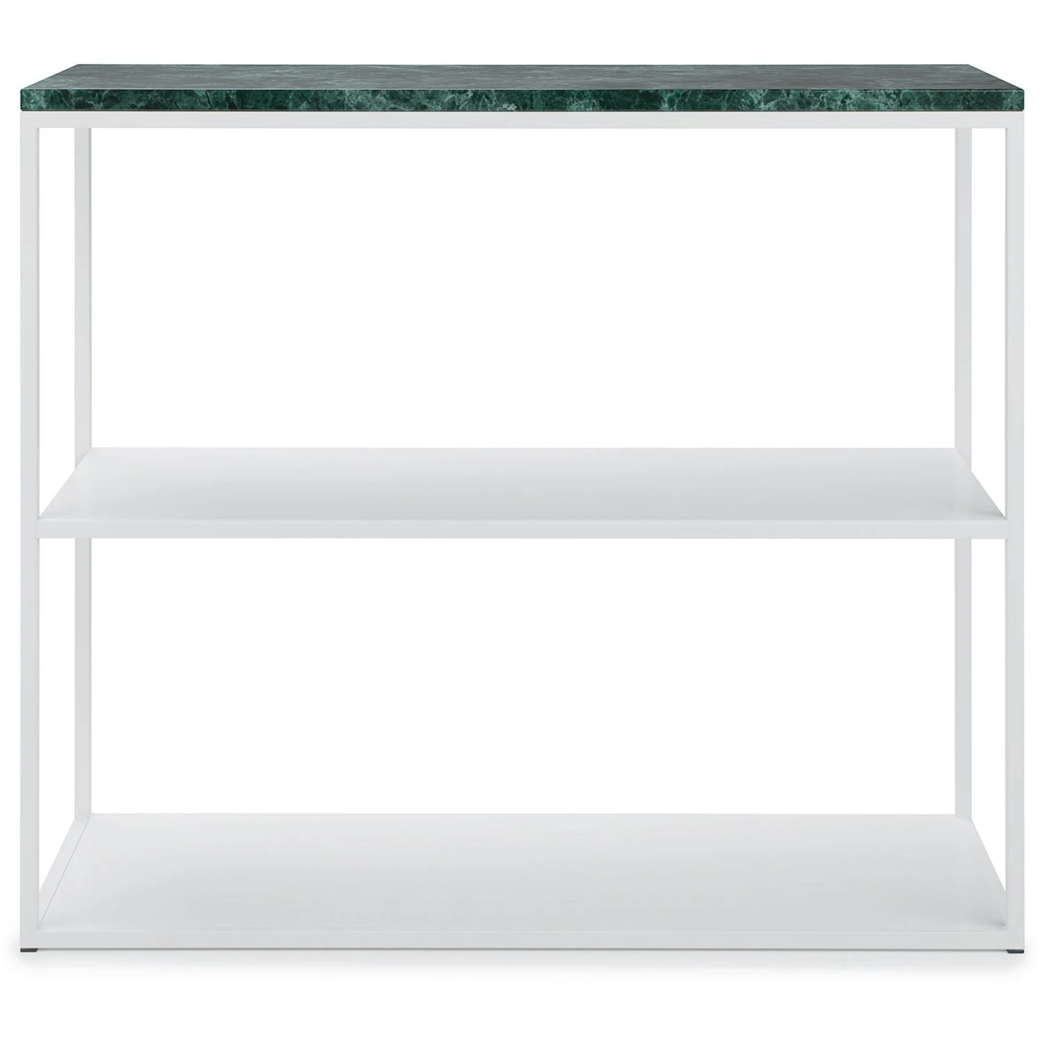 Marvelous Sideboard 90x75 Cm, White / Green Marble 3 Marvelous Sideboard 90x75 Cm, White / Green Marble