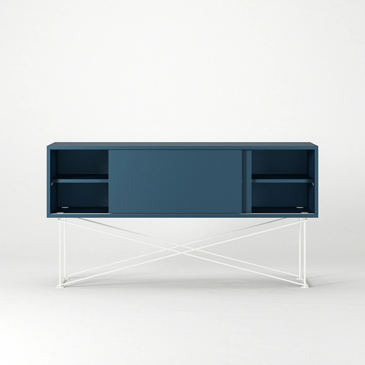 Vogue Media Furniture 136H, Darkblue/2DB/White 8 Vogue Media Furniture 136H, Darkblue/2DB/White - Afbeelding 6