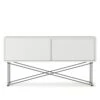 Vogue Media Furniture 136H, White/2W/Black -Meubelwinkel decotique vogue media furniture 136 with frame stand 24