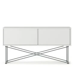 Vogue Media Furniture 136H, White/2W/Black