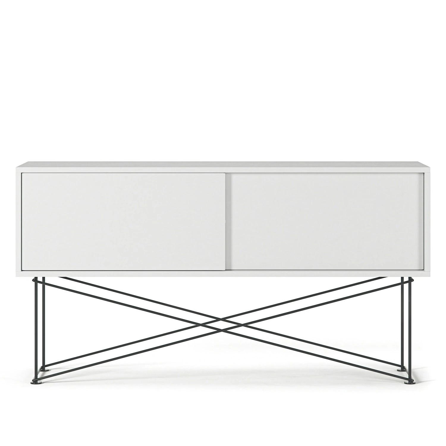 Vogue Media Furniture 136H, White/2W/Black 3 Vogue Media Furniture 136H, White/2W/Black