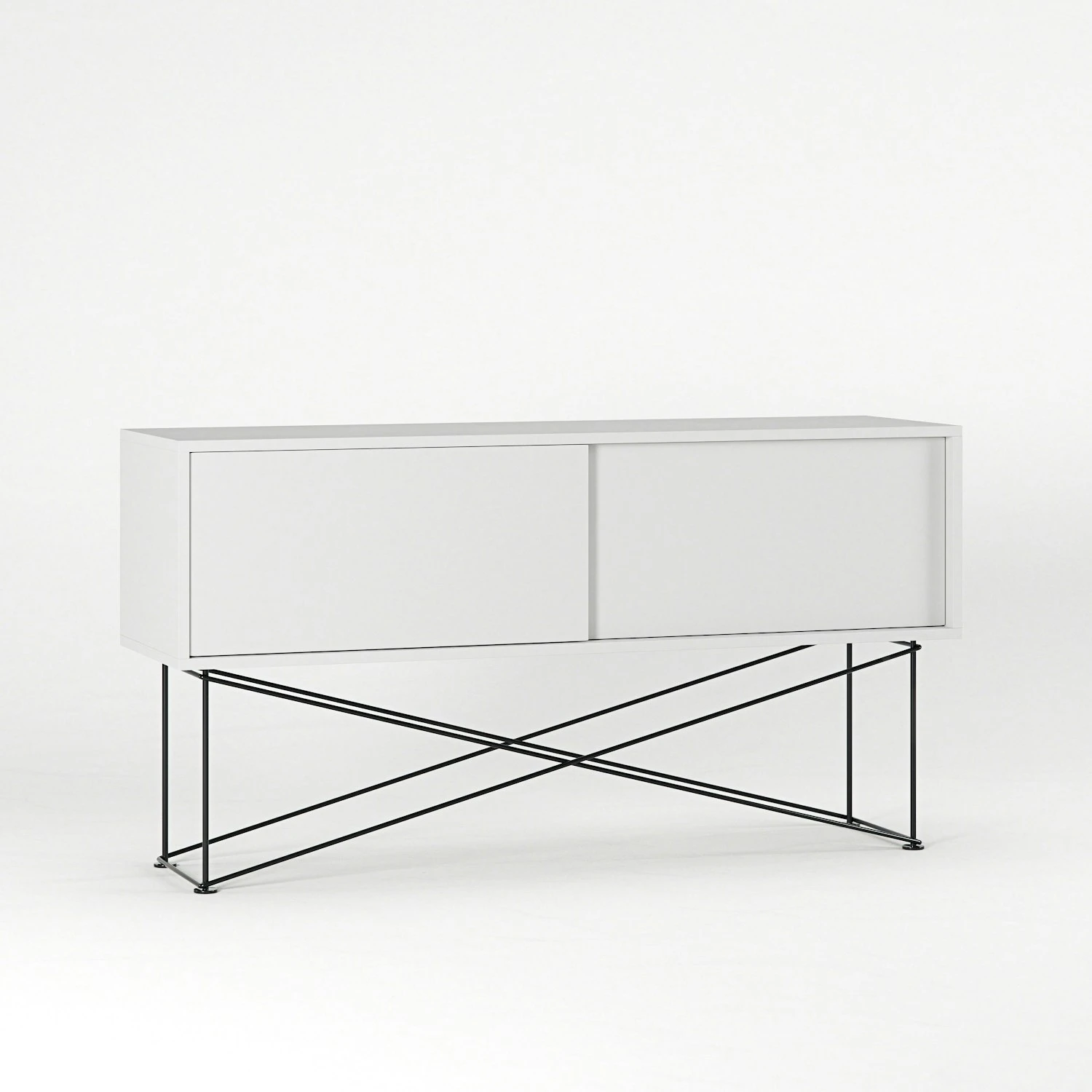 Vogue Media Furniture 136H, White/2W/Black 5 Vogue Media Furniture 136H, White/2W/Black - Afbeelding 3