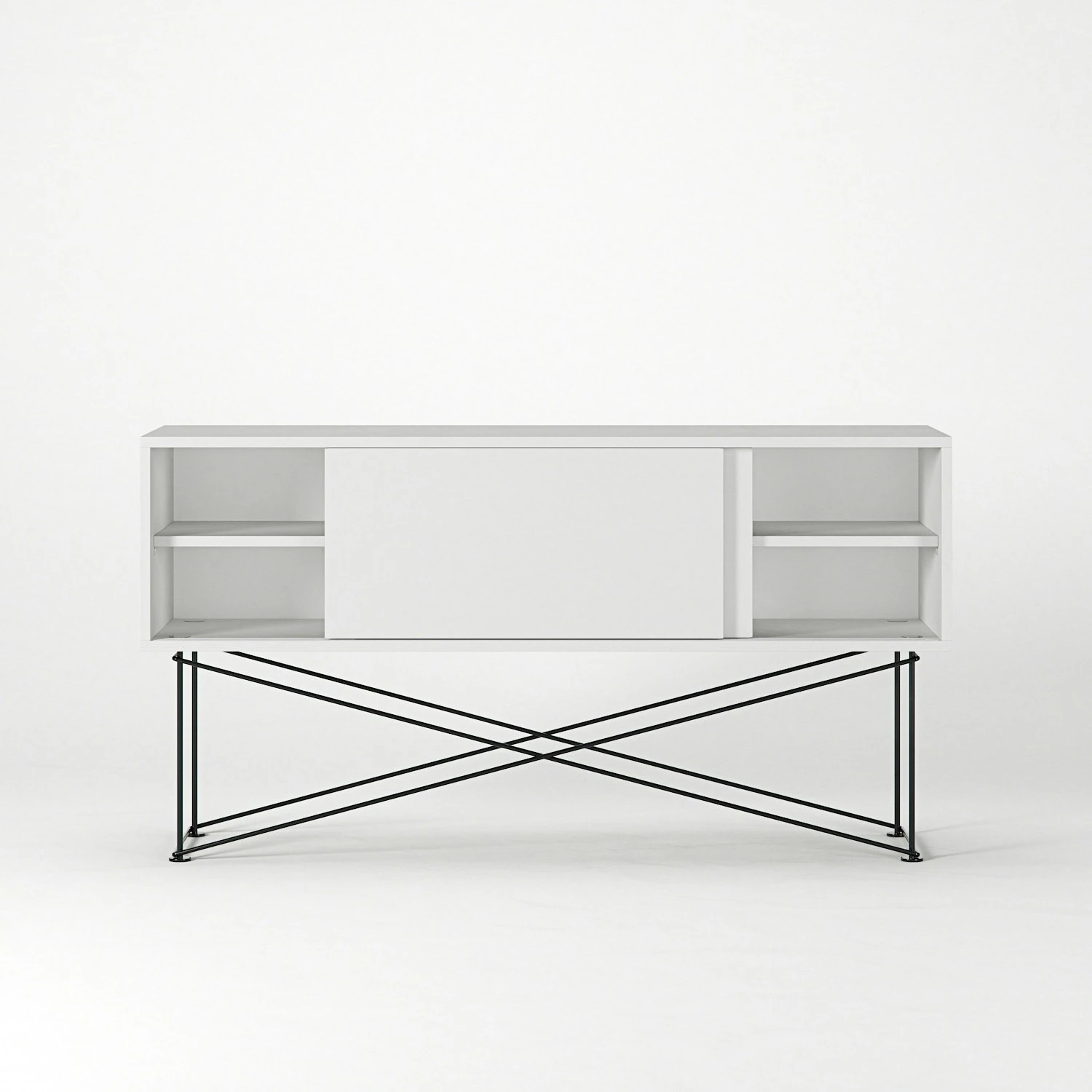 Vogue Media Furniture 136H, White/2W/Black 8 Vogue Media Furniture 136H, White/2W/Black - Afbeelding 6