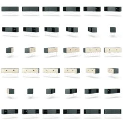 Vogue Media Furniture 136H, Grey/2G/White -Meubelwinkel decotique vogue media furniture 136 with frame stand 309