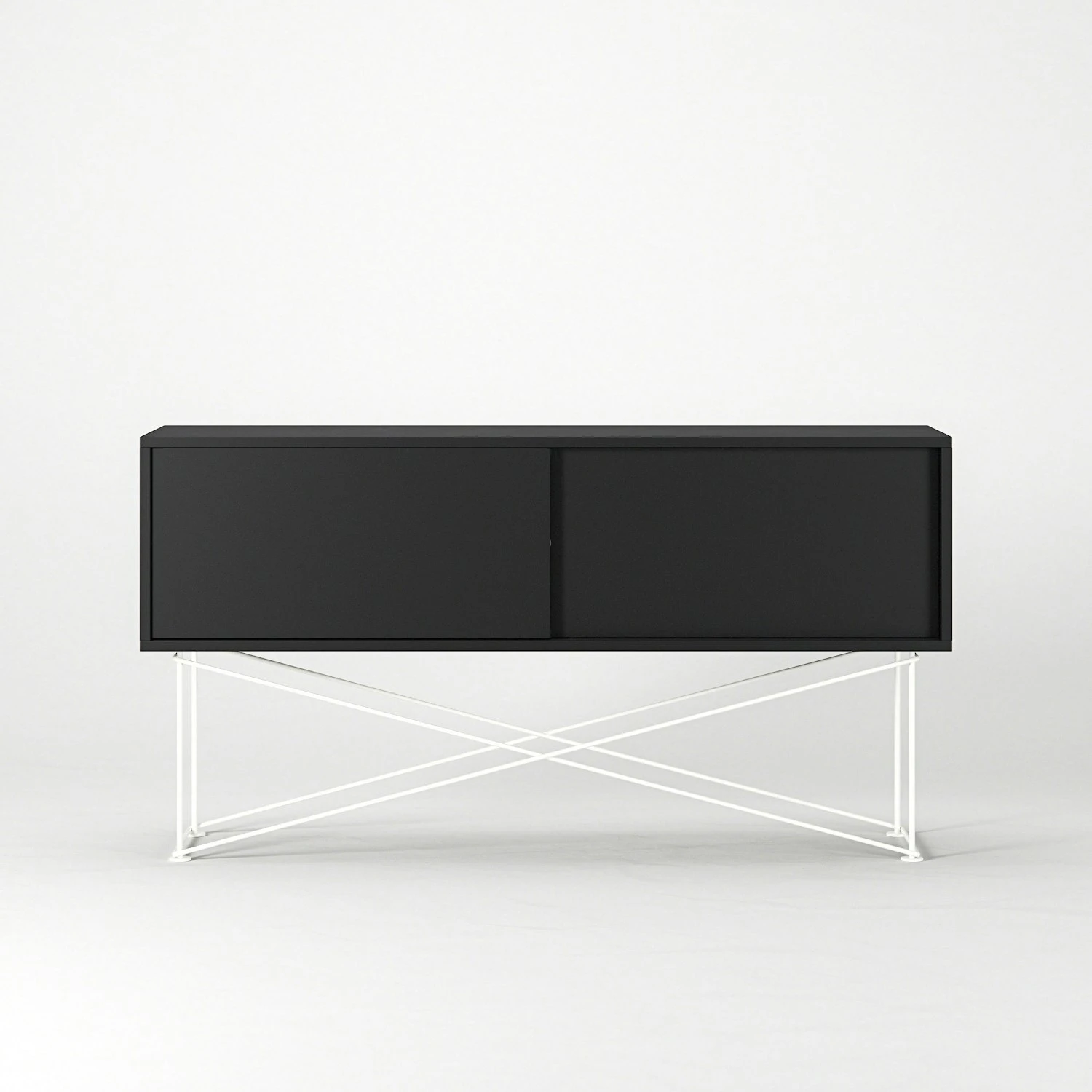 Vogue Media Furniture 136H, Antracit/2A/White 4 Vogue Media Furniture 136H, Antracit/2A/White - Afbeelding 2