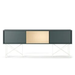 Vogue Media Furniture 180H, Grey/2G1B/White
