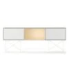 Vogue Media Furniture 180H, White/2W1B/White -Meubelwinkel decotique vogue media furniture 180 one brass door frame 165
