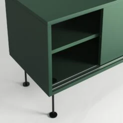 Vogue Mediakast Met Poten 180 Cm, Groen / Zwart 11 Vogue Mediakast Met Poten 180 Cm, Groen / Zwart -Meubelwinkel decotique vogue mediakast met poten 180 cm 134