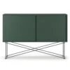 Vogue Sideboard 136H, Green/2G/Black -Meubelwinkel decotique vogue sideboard 136 with frame stand 58