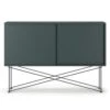 Vogue Sideboard 136H, Grey/2G/Black -Meubelwinkel decotique vogue sideboard 136 with frame stand 65