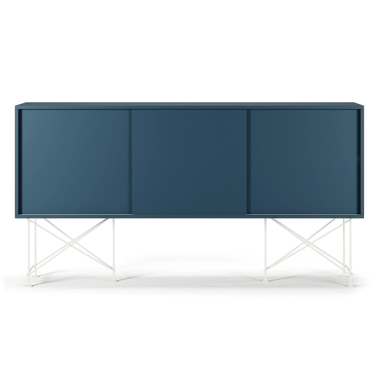 Vogue Sideboard 180H, Darkblue/3DB/White 3 Vogue Sideboard 180H, Darkblue/3DB/White