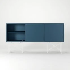 Vogue Sideboard 180H, Darkblue/3DB/White 12 Vogue Sideboard 180H, Darkblue/3DB/White -Meubelwinkel decotique vogue sideboard 180 with frame stand 248