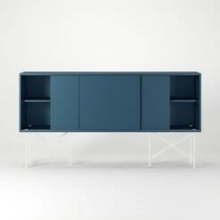 Vogue Sideboard 180H, Darkblue/3DB/White 13 Vogue Sideboard 180H, Darkblue/3DB/White -Meubelwinkel decotique vogue sideboard 180 with frame stand 249