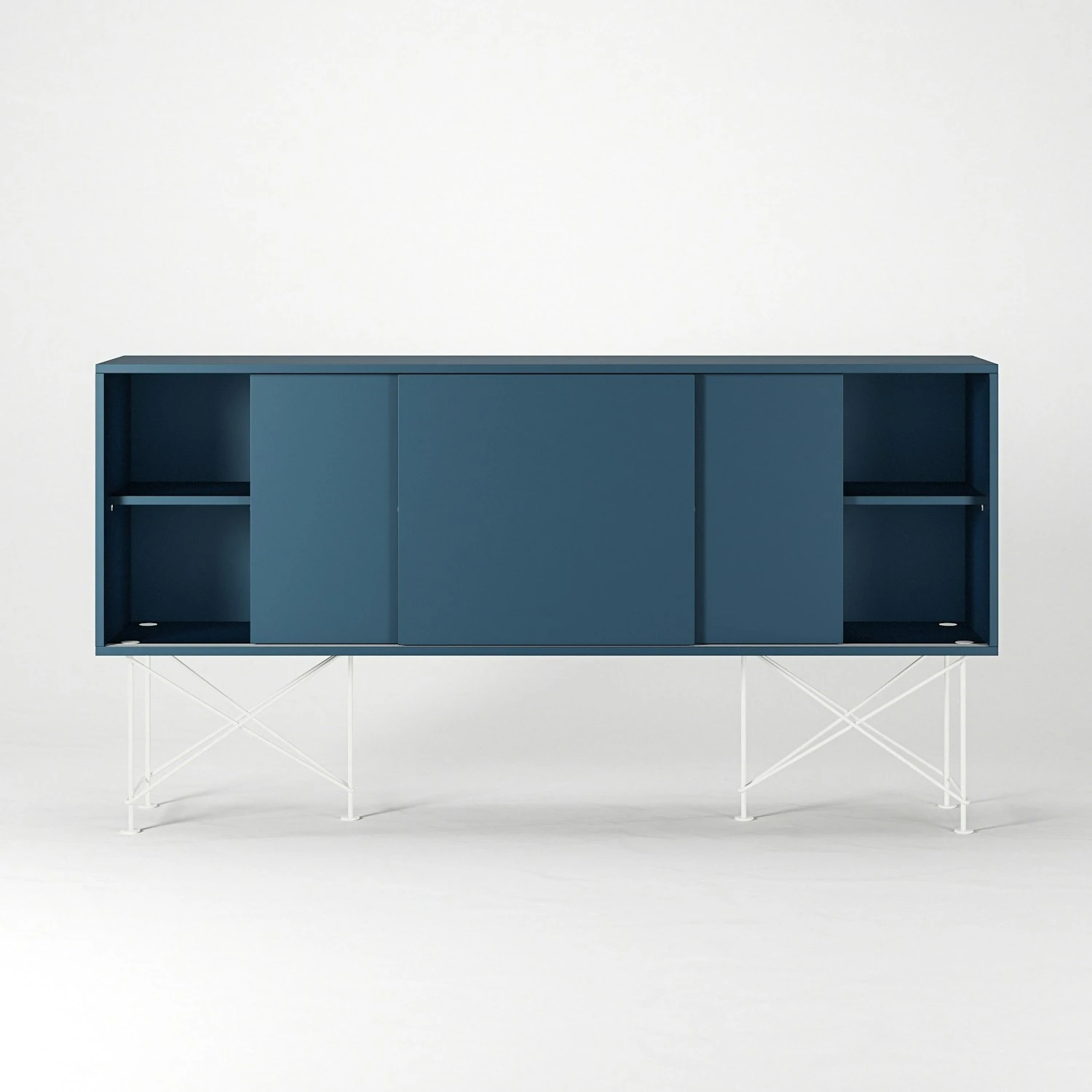 Vogue Sideboard 180H, Darkblue/3DB/White 8 Vogue Sideboard 180H, Darkblue/3DB/White - Afbeelding 6