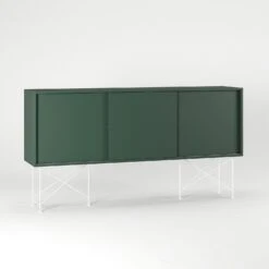 Vogue Sideboard 180H, Green/3G/White -Meubelwinkel decotique vogue sideboard 180 with frame stand 264