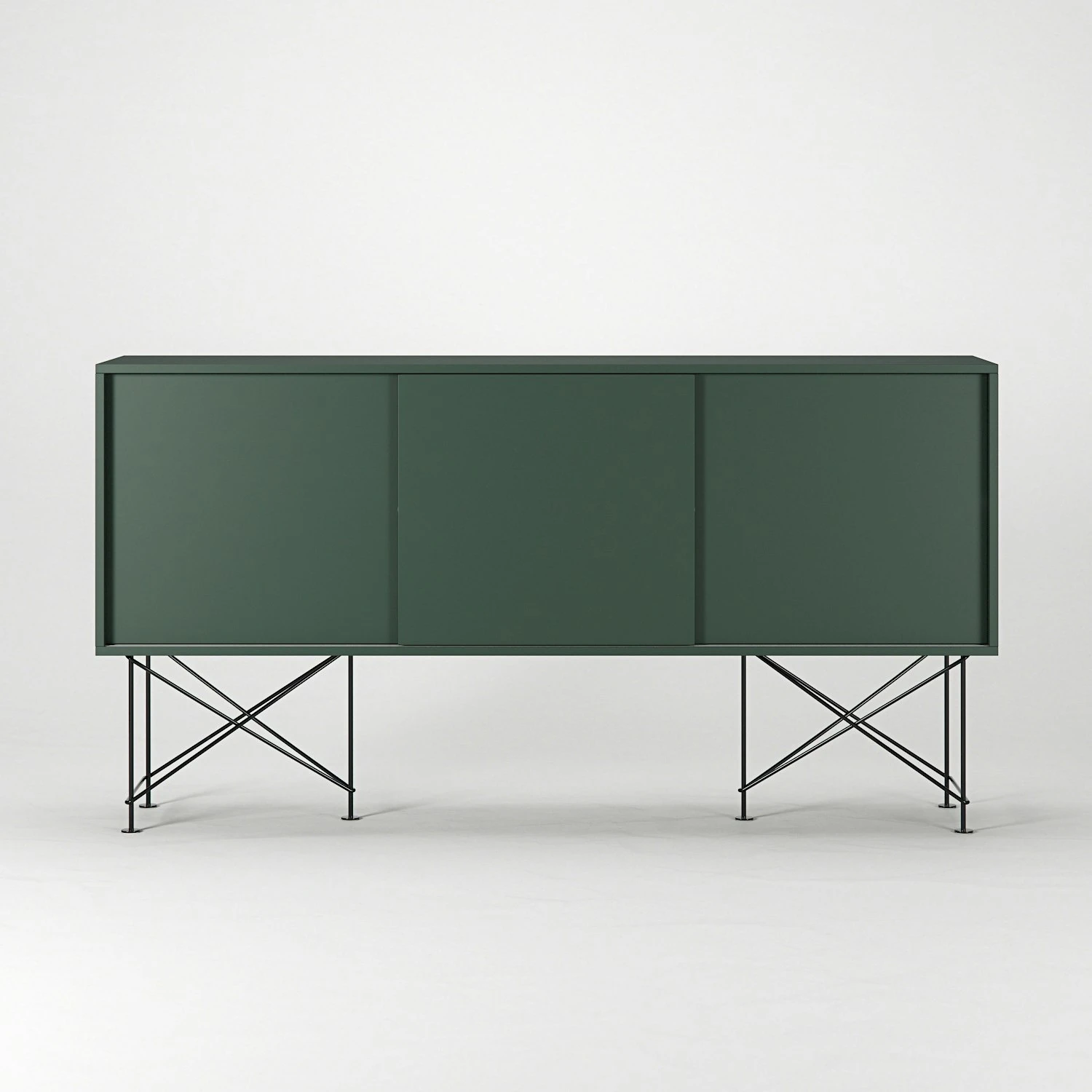 Vogue Sideboard 180H, Green/3G/Black 4 Vogue Sideboard 180H, Green/3G/Black - Afbeelding 2