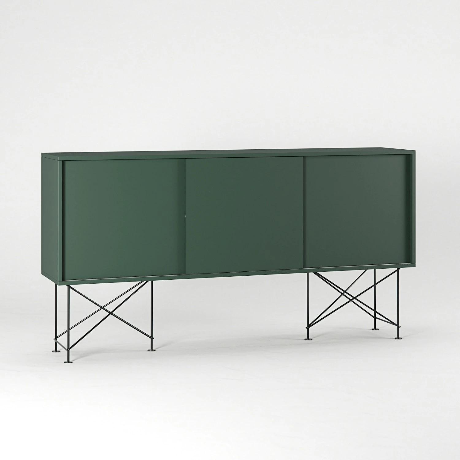 Vogue Sideboard 180H, Green/3G/Black 5 Vogue Sideboard 180H, Green/3G/Black - Afbeelding 3