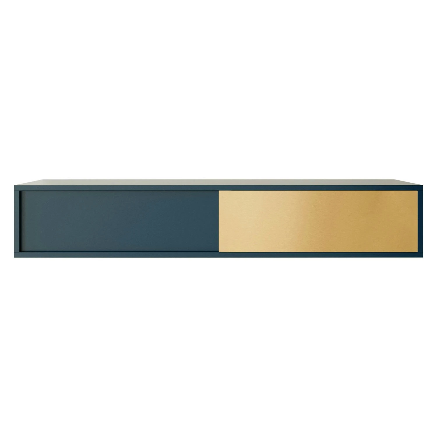 Vogue Wall Cabinet Petite 136, Darkblue/Brass 3 Vogue Wall Cabinet Petite 136, Darkblue/Brass