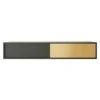 Vogue Wall Cabinet Petite 136, Antracit/Brass -Meubelwinkel decotique vogue wall cabinet petite 136 17