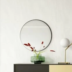 Vogue Wall Cabinet Petite 136, Antracit/Brass -Meubelwinkel decotique vogue wall cabinet petite 136 30