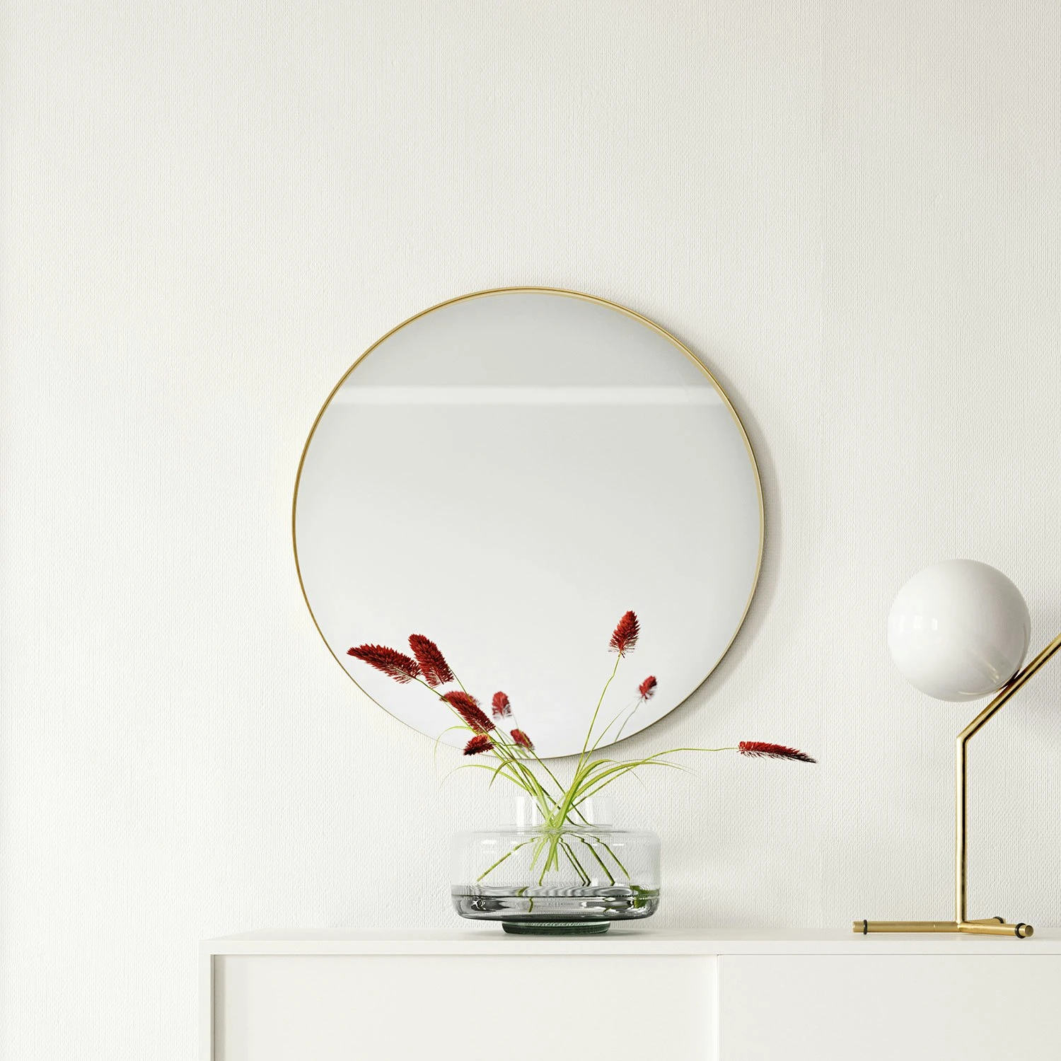 Vogue Wall Cabinet Petite 136, White 6 Vogue Wall Cabinet Petite 136, White - Afbeelding 4