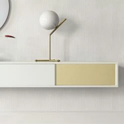 Vogue Wall Cabinet Petite 180, White/Brass -Meubelwinkel decotique vogue wall cabinet petite 180 26
