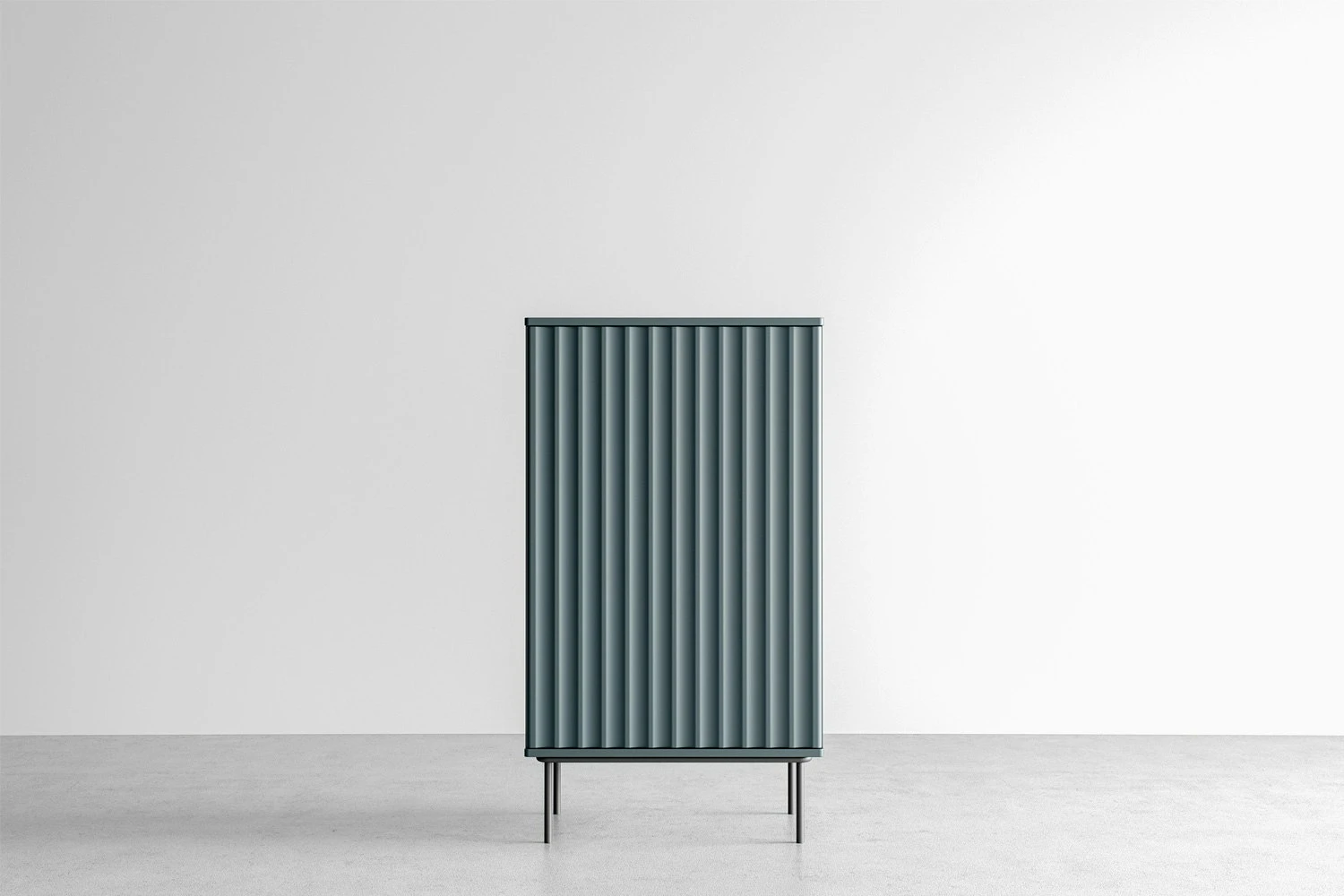 Wave Cabinet 1D Grey 4 Wave Cabinet 1D Grey - Afbeelding 2