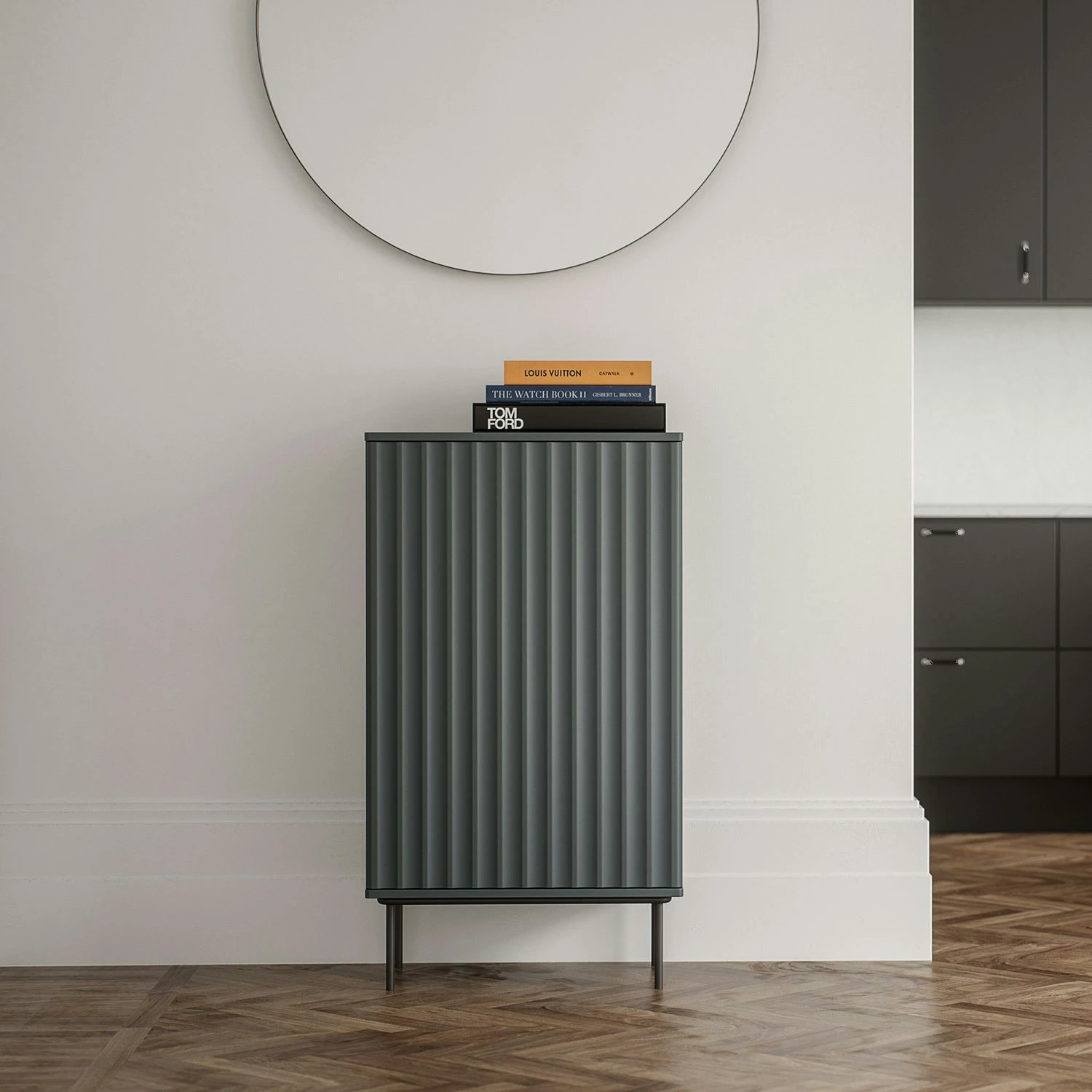 Wave Cabinet 1D Grey 6 Wave Cabinet 1D Grey - Afbeelding 4