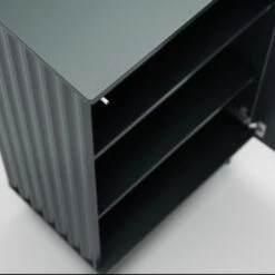 Wave Cabinet 1D Grey 12 Wave Cabinet 1D Grey -Meubelwinkel decotique wave cabinet 1d 67