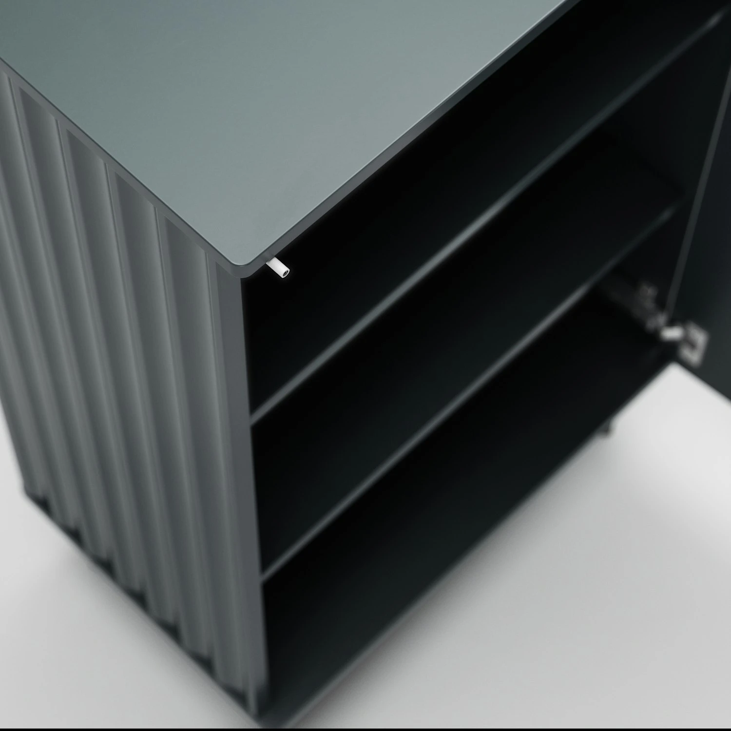 Wave Cabinet 1D Grey 7 Wave Cabinet 1D Grey - Afbeelding 5