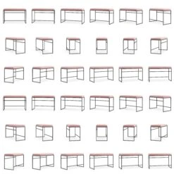 Bank Zwart / Fluweel Mellow 9 Bank Zwart / Fluweel Mellow -Meubelwinkel department bank zwart 36